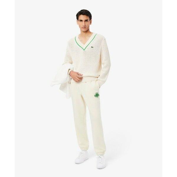 ラコステ（LACOSTE）/ヘリテージテニスロゴスウェットトラックパンツ LACOSTE（ラコステ） ヘリテージテニスロゴスウェットトラックパンツ