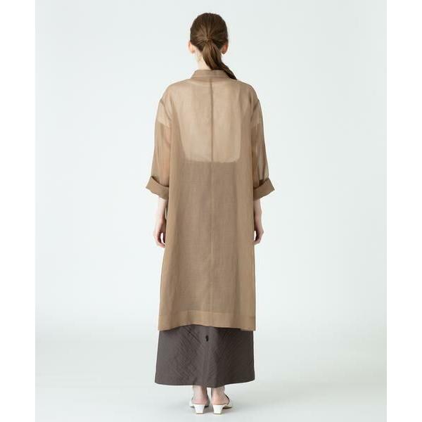 allureville / アルアバイル シアーシャツワンピース 