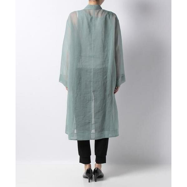 allureville / アルアバイル シアーシャツワンピース 