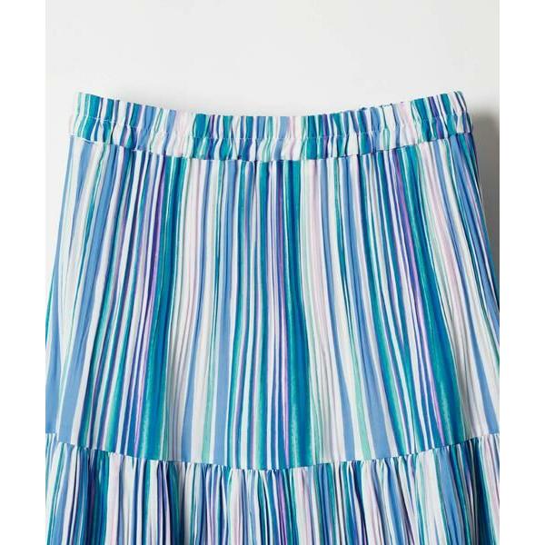 受賞店受賞店allureville アルアバイル マルチストライププリーツ