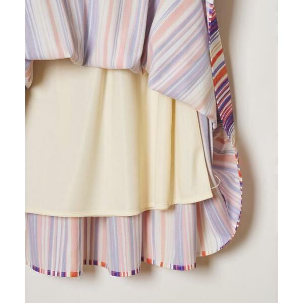 受賞店受賞店allureville アルアバイル マルチストライププリーツ