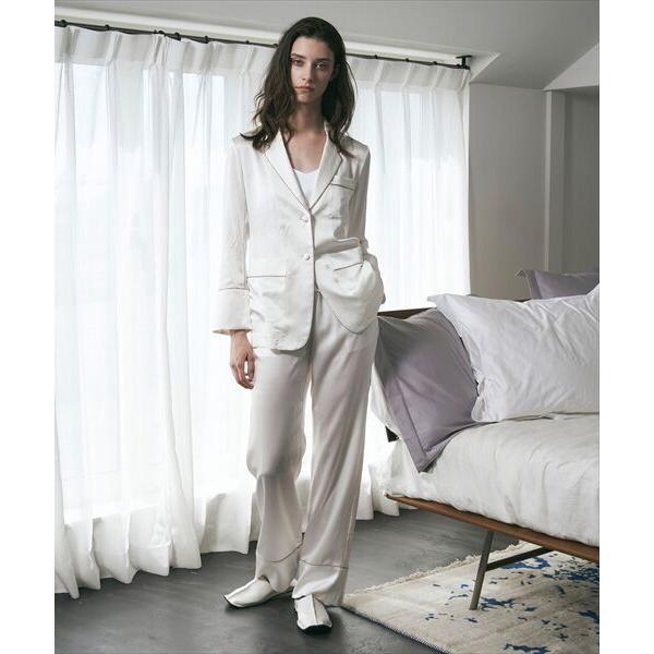 BIYOMA / ビヨーマ ウォッシャブルシルクサテン ルームジャケット | BIYOMA | 02