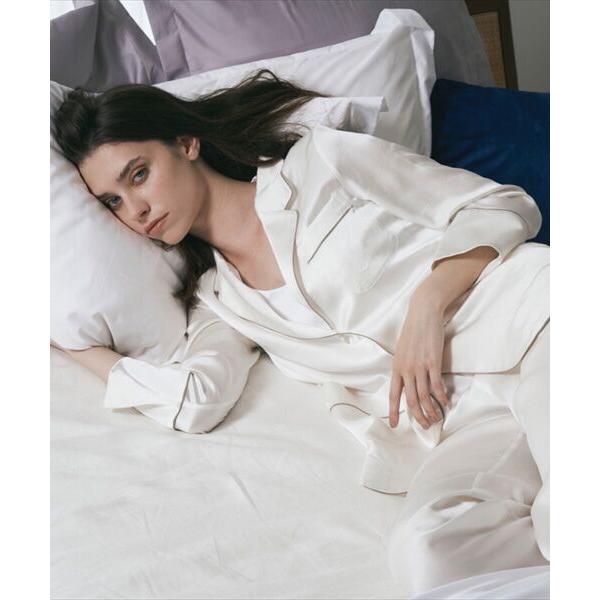 BIYOMA / ビヨーマ ウォッシャブルシルクサテン ルームジャケット | BIYOMA | 05