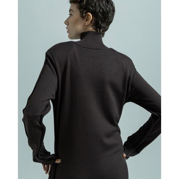 BIYOMA COTTON SILK KNIT DRESS サイズ1 COTTON SILK KNIT DRESS（コットンシルクニットドレス）｜BIYOMA