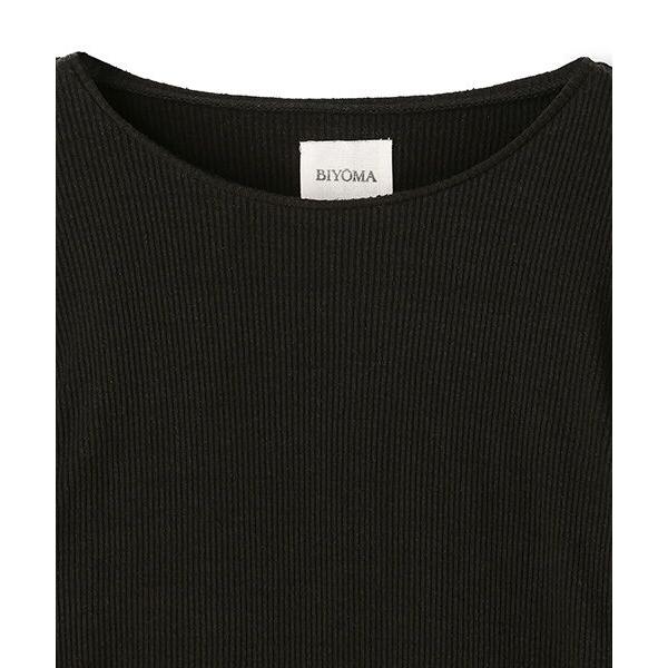 BIYOMA（ビヨーマ） SILK RIB LONG SLEEVE PULLOVER : タカシマヤ
