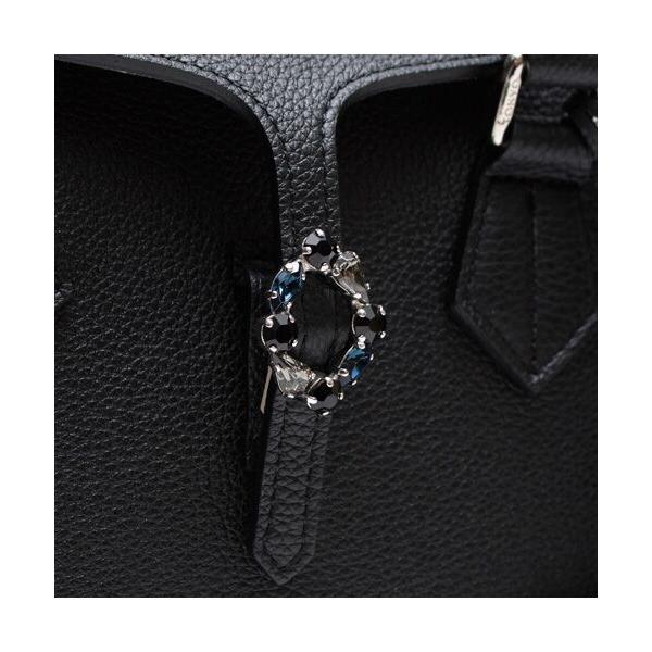Accesoires De Mademoiselle / アクセソワ・ドゥ・マドモワゼル モーツァルト/バックルモチーフスクエアトートSの画像