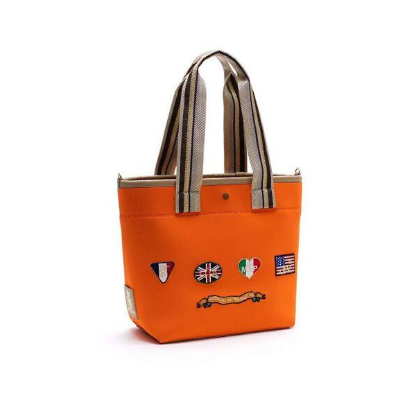 Accesoires De Mademoiselle / アクセソワ・ドゥ・マドモワゼル マジックライト/フラッグワッペンデイリートート30cm　MANGO、M | A.D.M.J