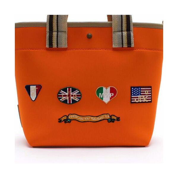 Accesoires De Mademoiselle / アクセソワ・ドゥ・マドモワゼル マジックライト/フラッグワッペンデイリートート30cm　MANGO、M | A.D.M.J | 04