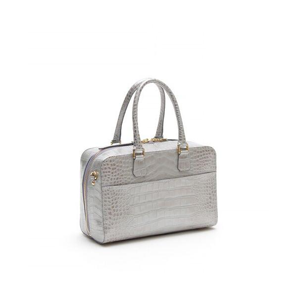 Accesoires De Mademoiselle / アクセソワ・ドゥ・マドモワゼル 【日本製 MADE IN JAPAN】クロコ型押し/ザ・ビーボストン25cm(Dカン+) | A.D.M.J | 14
