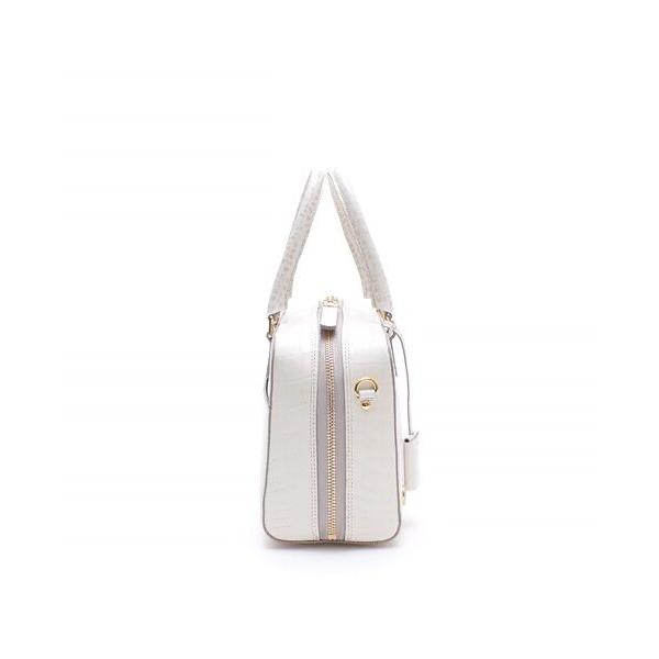 Accesoires De Mademoiselle / アクセソワ・ドゥ・マドモワゼル 【日本製 MADE IN JAPAN】クロコ型押し/ザ・ビーボストン25cm(Dカン+) | A.D.M.J | 09