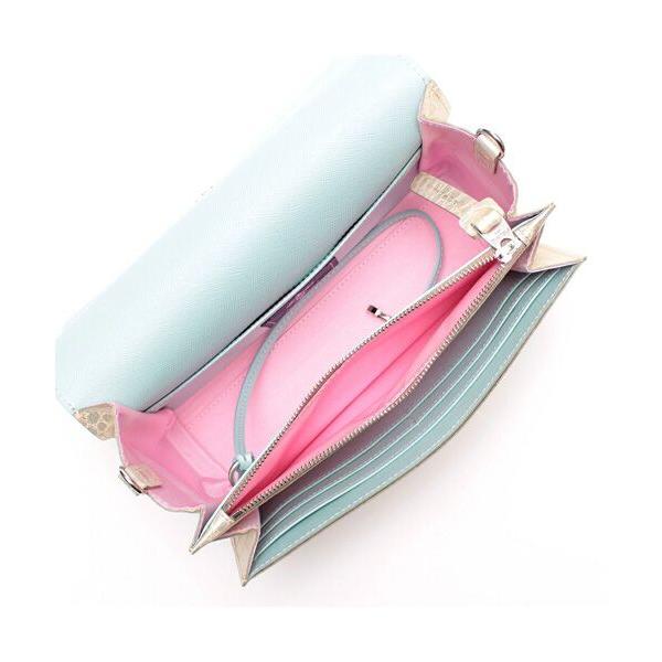 Accesoires De Mademoiselle / アクセソワ・ドゥ・マドモワゼル ヴィッテリグリシャムウェンディ/クリスタルソーイングクラッチショルダー　GOLD | A.D.M.J | 02