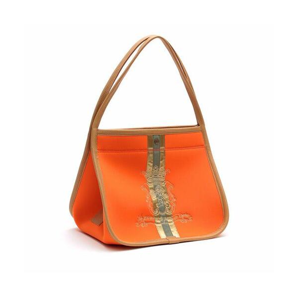 Accesoires De Mademoiselle / アクセソワ・ドゥ・マドモワゼル マジックライト/センターリボンベルボトムトートL　MANGO/MARRON | A.D.M.J | 01