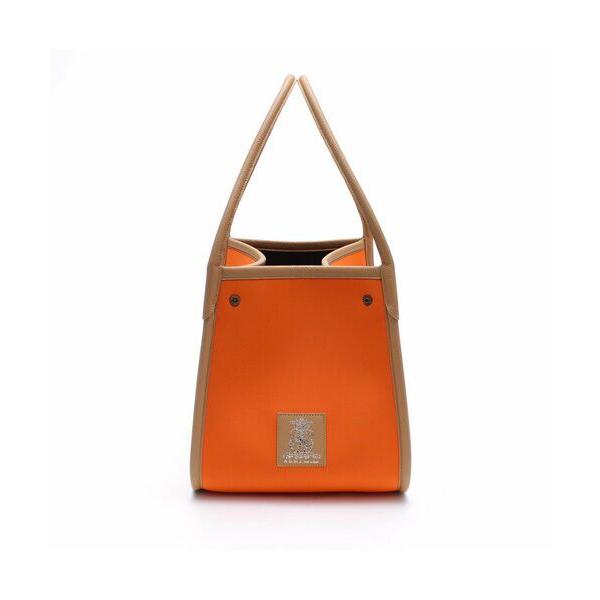 Accesoires De Mademoiselle / アクセソワ・ドゥ・マドモワゼル マジックライト/センターリボンベルボトムトートL　MANGO/MARRON | A.D.M.J | 02