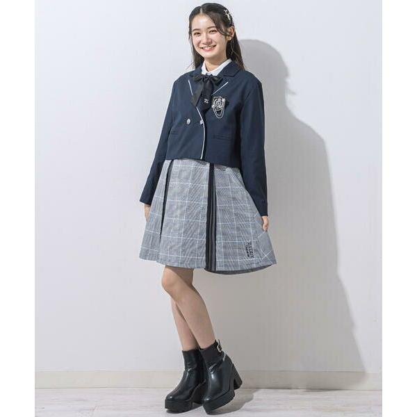 ZIDDY（ジディー） 【 ニコ☆プチ 掲載 】グレンチェックジャンパー