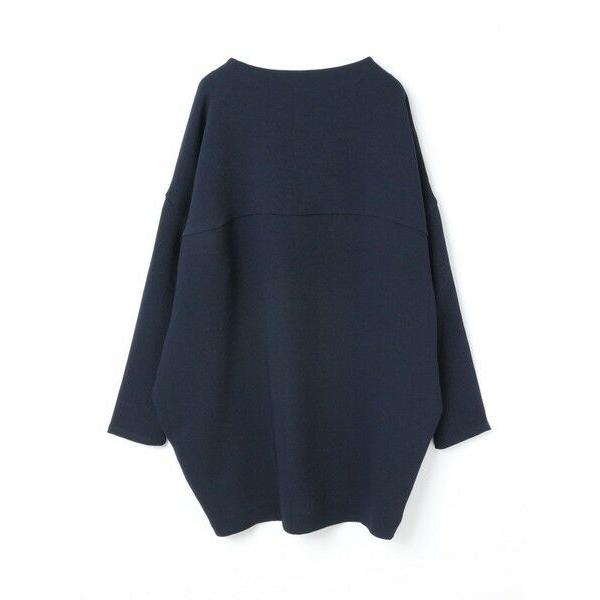 mizuiroind（ミズイロインド） ジョーゼットボートネックコクーンプル