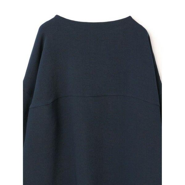 mizuiroind（ミズイロインド） ジョーゼットボートネックコクーンプル