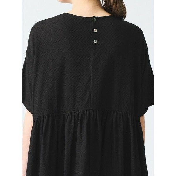 値下げ!!ミズイロインド　ジャガードカットワークワンピース　今季商品 ミズイロインド ジャガードカットワークワンピース 今季商品