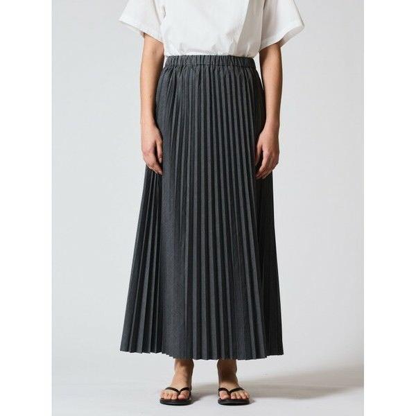 新品ミズイロインドのロングスカート mizuiro ind プリーツロングスカート | mizuiro ind (Women