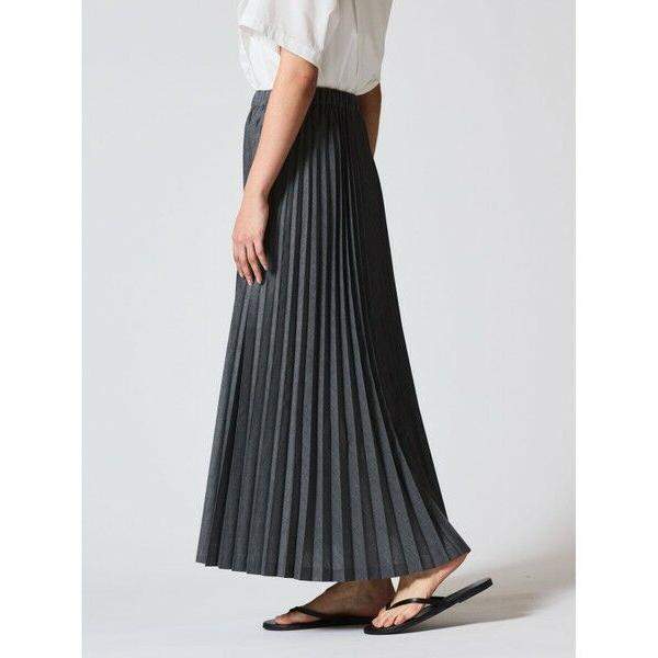 mizuiroind スカート　新品未使用　フリーサイズ mizuiroind（ミズイロインド） プリーツロングスカート : タカシマヤ