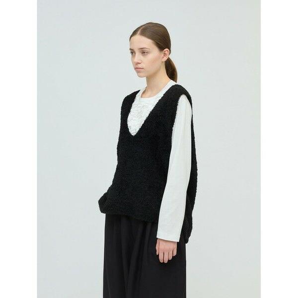 mizuiroind（ミズイロインド） へアリーVネックベスト : タカシマヤ