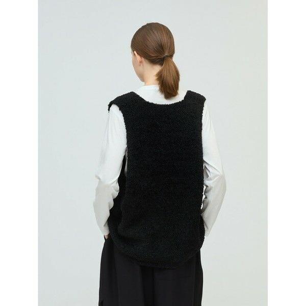 【新品タグ】mizuiro ind ミズイロインド へアリーVネックベスト mizuiroind（ミズイロインド） へアリーVネックベスト : タカシマヤ