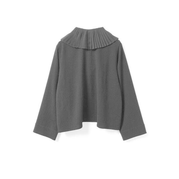 mizuiroind mizuiro ind / ミズイロインド プリーツカラーシャツプル