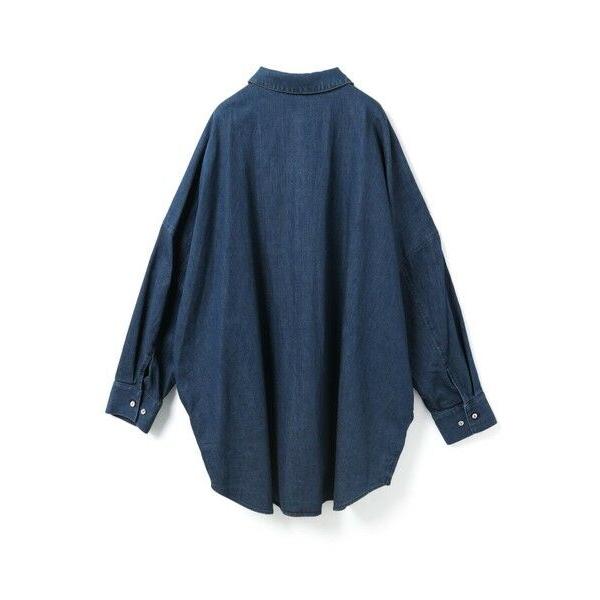 mizuiroind（ミズイロインド） デニムワイドシャツ : タカシマヤ