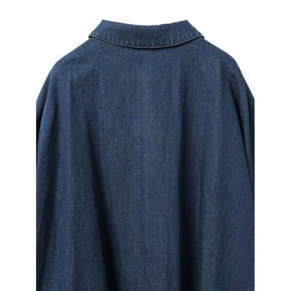 mizuiroind（ミズイロインド） デニムワイドシャツ : タカシマヤ