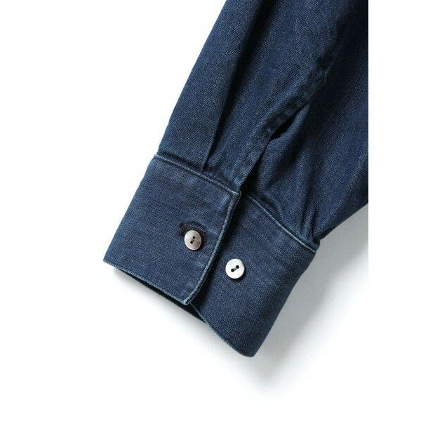 mizuiroind（ミズイロインド） デニムワイドシャツ : タカシマヤ