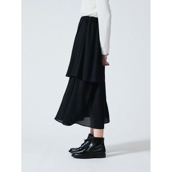 セオリー Theory 25SS crushed satin r side ruched sk スカート