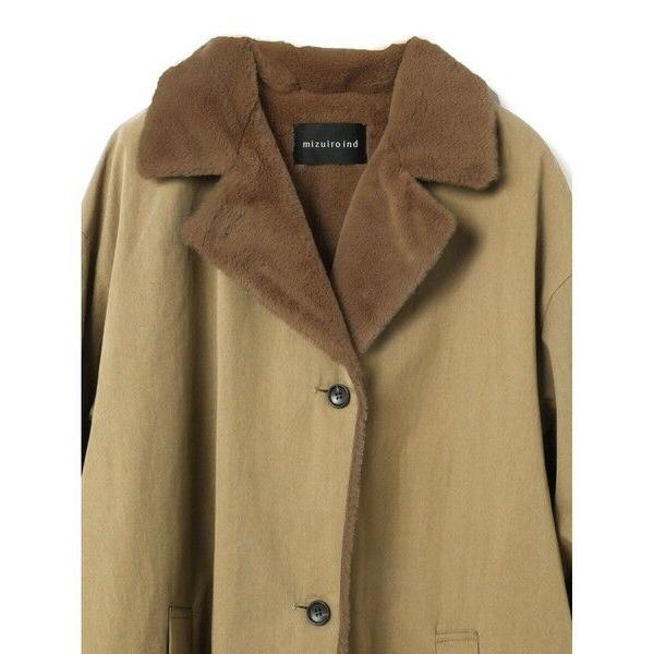 mizuiroind（ミズイロインド） バックボアコート : タカシマヤ