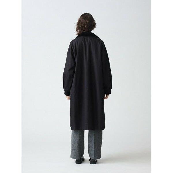 未使用。mizuiro ind バックボアコート　裏ボア　15日までお値下げ‼︎ mizuiroind（ミズイロインド） コート バック ボア ロングコート back