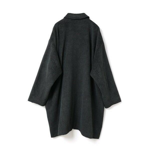 mizuiroind（ミズイロインド） ウールブレンドワイドコート