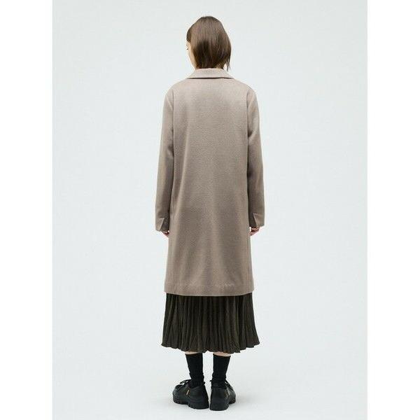 mizuiroind ロングチェスターコート　オーバーサイズ　グレー　フリー mizuiro ind チェスターコート｜ MARcourt ONLINE STORE - マーコート