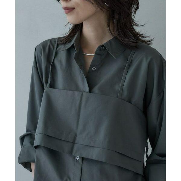 INDIVI GALLEST GALLEST / ギャレスト ビスチェセットブロードシャツ