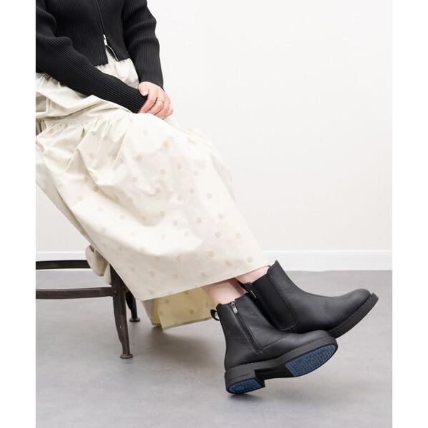 INTER-CHAUSSURES インター ショシュール bussola 晴雨兼用インサイドジップショートブーツ
