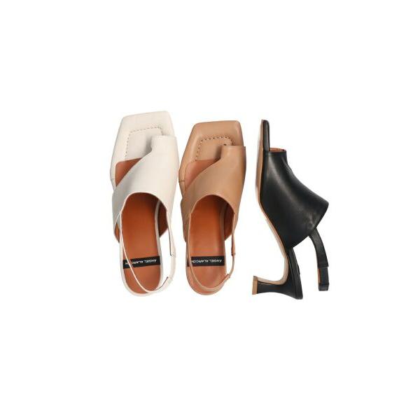 INTER-CHAUSSURES / インター ショシュール 【ANGEL ALARCON】スクエアトウバックバンドトングサンダル-(D2004D) | INTER-CHAUSSURES | 13