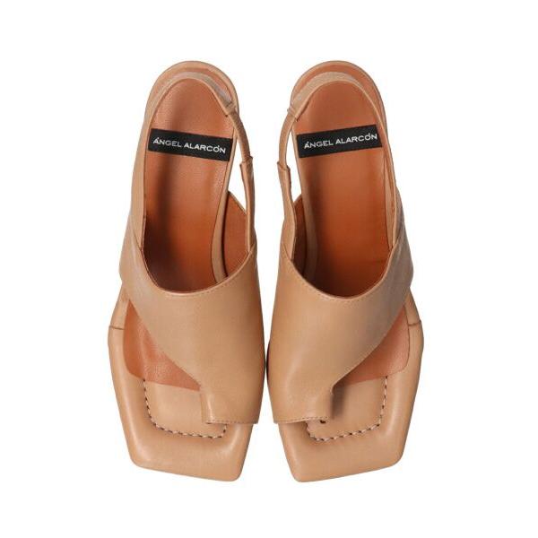 INTER-CHAUSSURES / インター ショシュール 【ANGEL ALARCON】スクエアトウバックバンドトングサンダル-(D2004D) | INTER-CHAUSSURES | 18