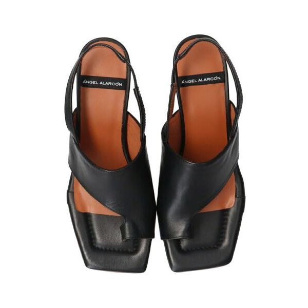 INTER-CHAUSSURES / インター ショシュール 【ANGEL ALARCON】スクエアトウバックバンドトングサンダル-(D2004D) | INTER-CHAUSSURES | 04