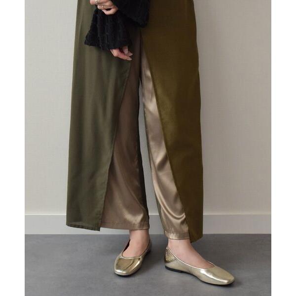 INTER-CHAUSSURES / インター ショシュール 【VAGABOND】メタリックレザーバレエシューズ | INTER-CHAUSSURES | 10