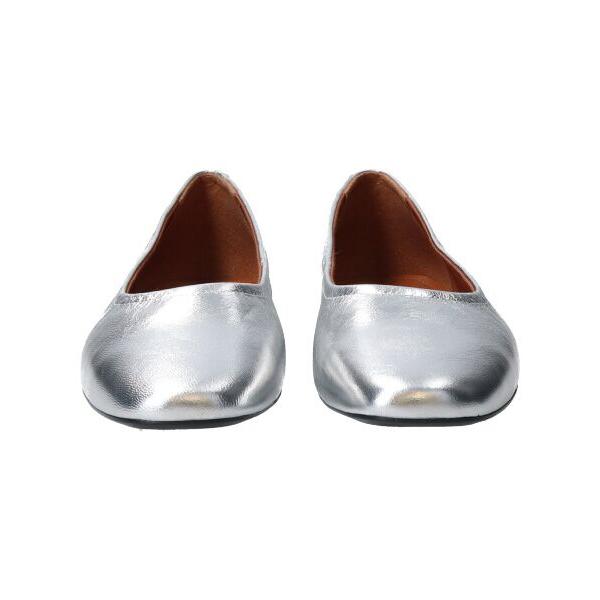 INTER-CHAUSSURES / インター ショシュール 【VAGABOND】メタリックレザーバレエシューズ | INTER-CHAUSSURES | 11