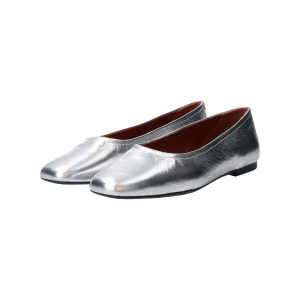 INTER-CHAUSSURES / インター ショシュール 【VAGABOND】メタリックレザーバレエシューズ | INTER-CHAUSSURES | 12