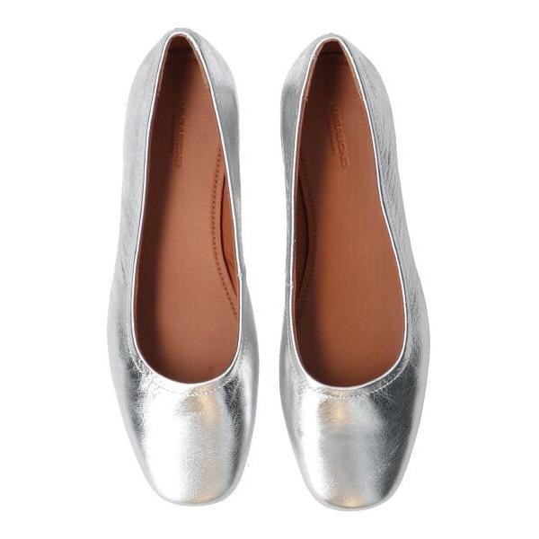 INTER-CHAUSSURES / インター ショシュール 【VAGABOND】メタリックレザーバレエシューズ | INTER-CHAUSSURES | 16