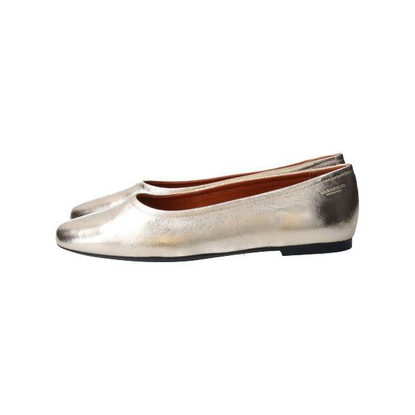 INTER-CHAUSSURES / インター ショシュール 【VAGABOND】メタリックレザーバレエシューズ | INTER-CHAUSSURES | 02