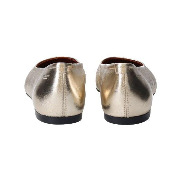 INTER-CHAUSSURES / インター ショシュール 【VAGABOND】メタリックレザーバレエシューズ | INTER-CHAUSSURES | 04