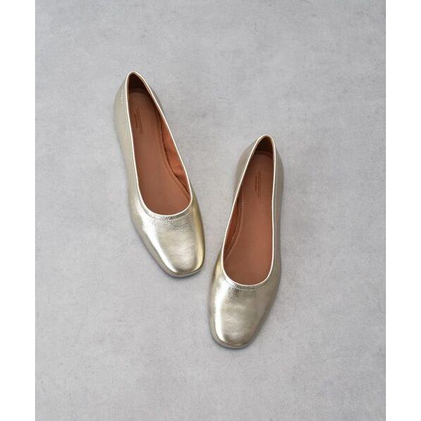 INTER-CHAUSSURES / インター ショシュール 【VAGABOND】メタリックレザーバレエシューズ | INTER-CHAUSSURES | 09