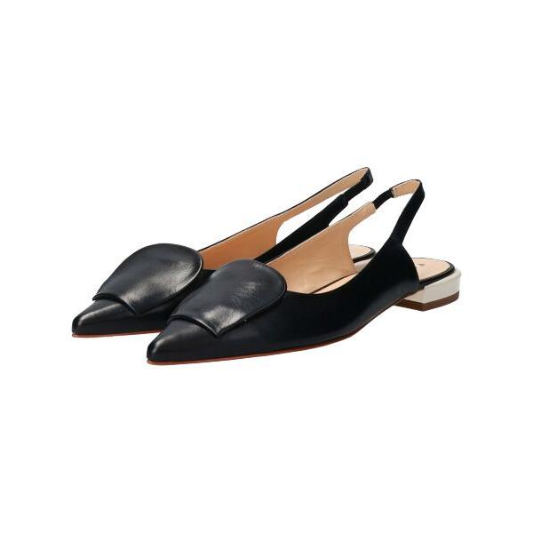 INTER-CHAUSSURES / インター ショシュール 【FABIO RUSCONI】オーナメント付ポインテッドバックバンド_2