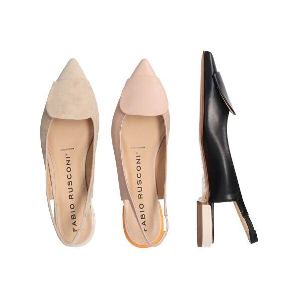 INTER-CHAUSSURES / インター ショシュール 【FABIO RUSCONI】オーナメント付ポインテッドバックバンド_9