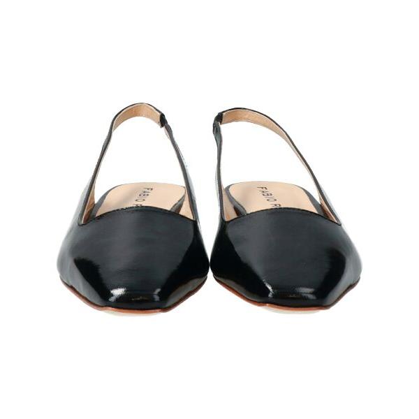 INTER-CHAUSSURES / インター ショシュール 【FABIO RUSCONI】スクエアトウバックバンドパンプス_1