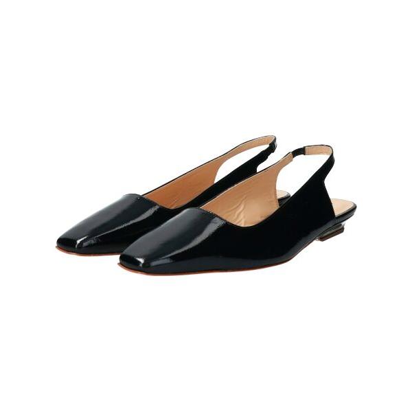 INTER-CHAUSSURES / インター ショシュール 【FABIO RUSCONI】スクエアトウバックバンドパンプス_2